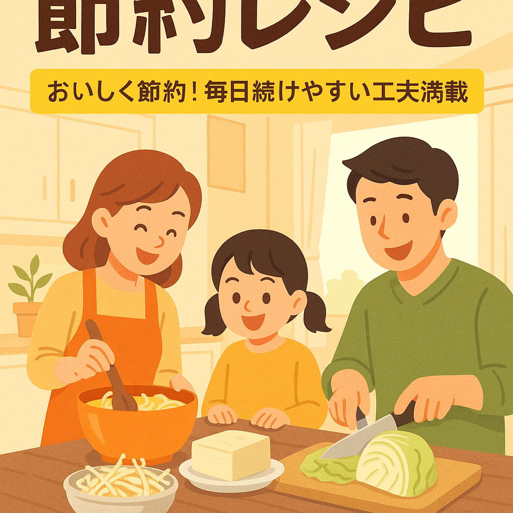 節約レシピでおいしく節約！毎日続けやすい工夫満載